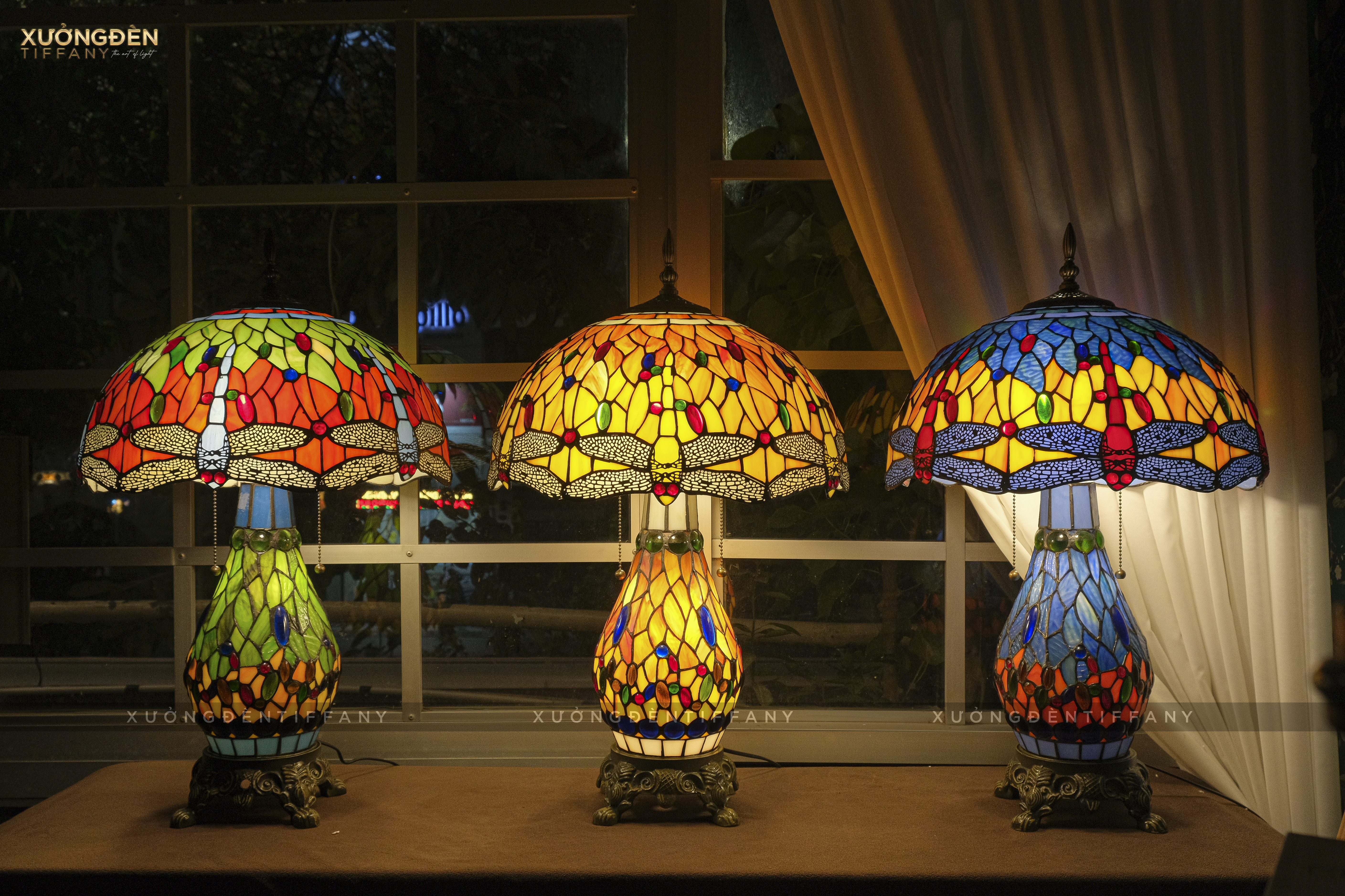 Top 3 kiểu thiết kế đèn Tiffany phổ biến có thể bạn chưa biết